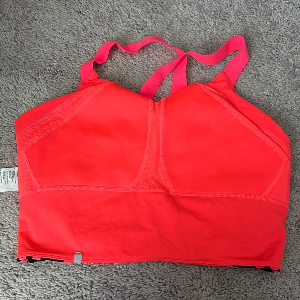 EUC Adidas Pink Climalite Sports Bra Medium - Picture 6 of 11
